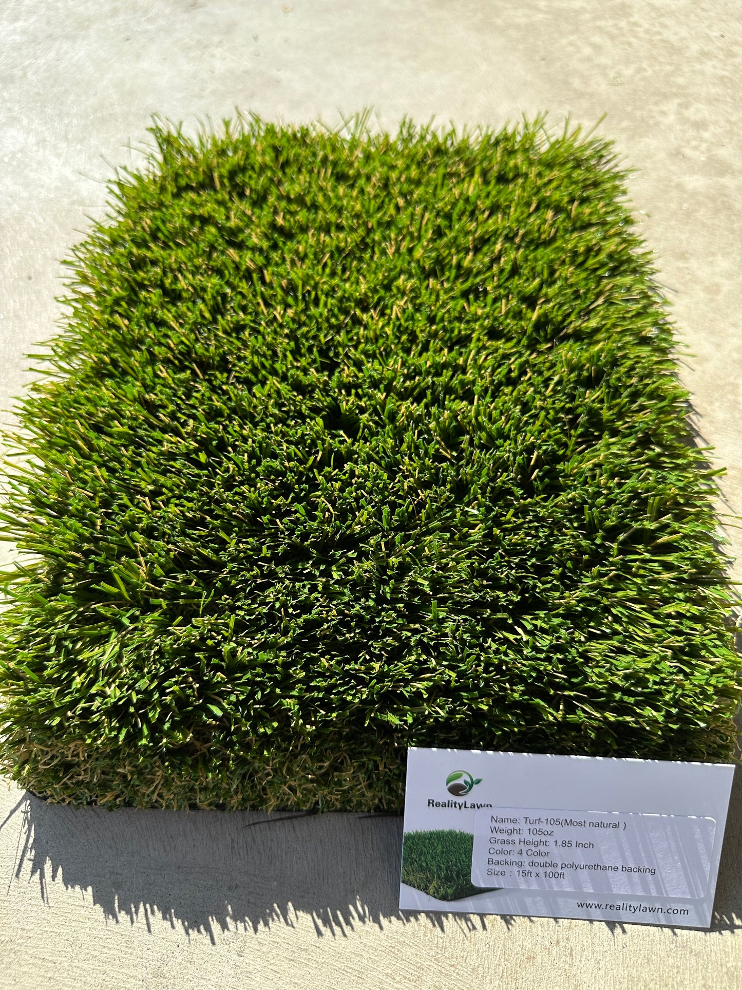 ARTIFICIAL GRASS TURF 105OZ-A