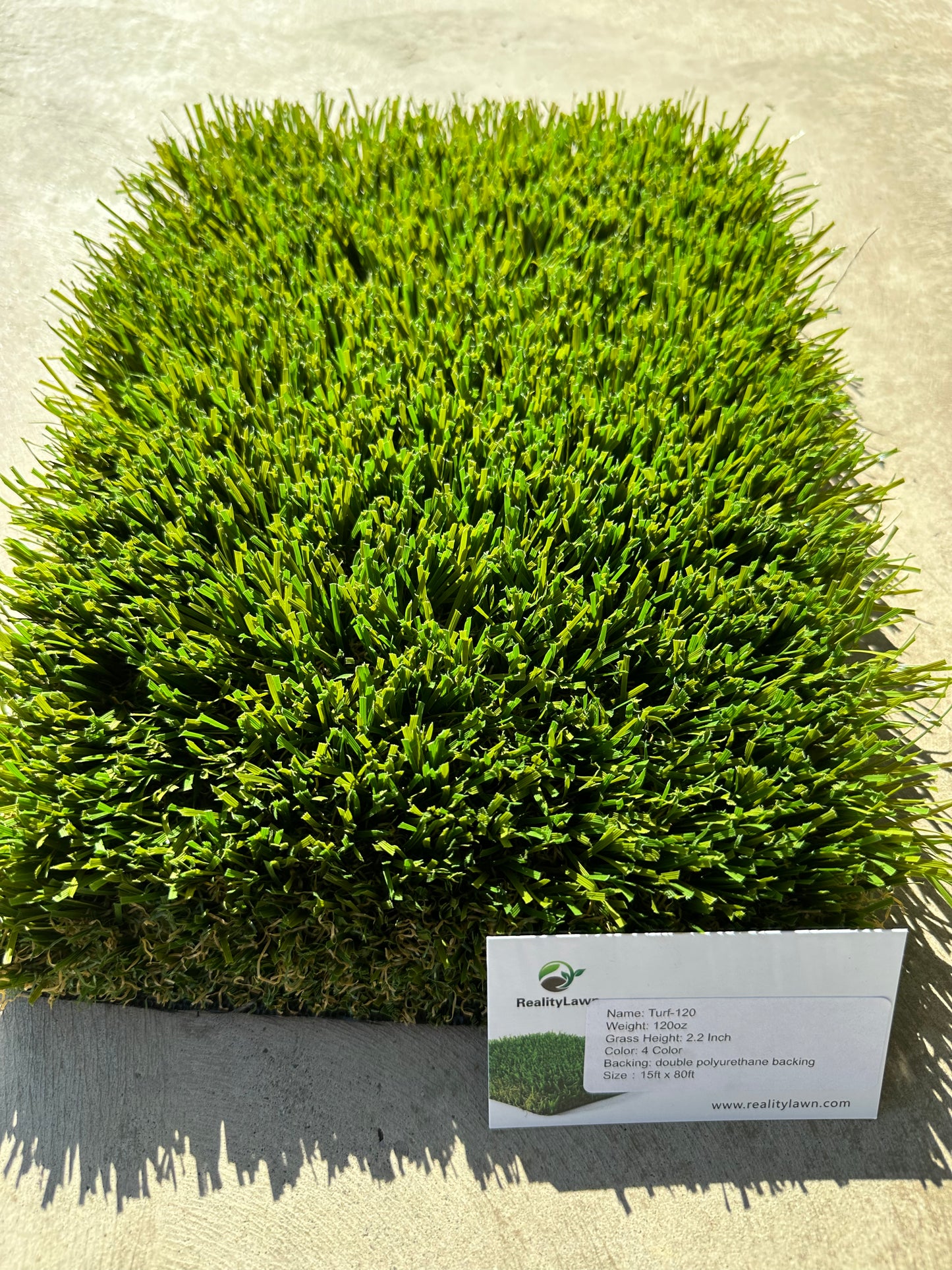 ARTIFICIAL GRASS TURF 120OZ