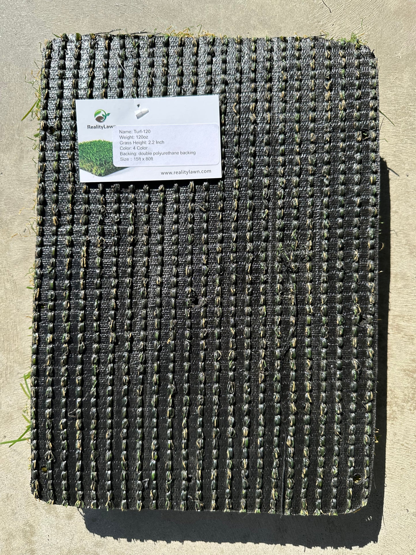 ARTIFICIAL GRASS TURF 120OZ