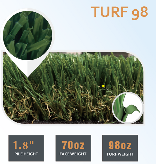 ARTIFICIAL GRASS TURF 98OZ